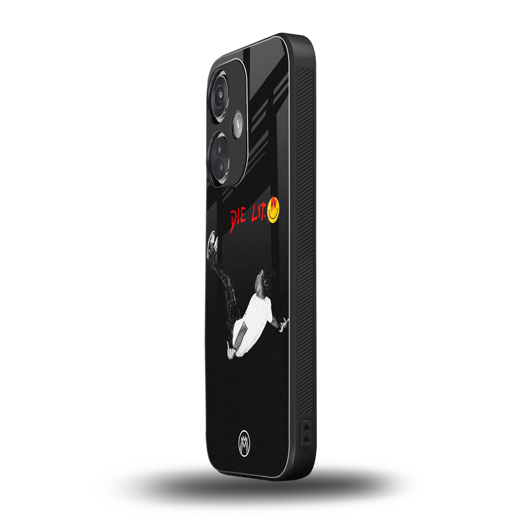die lit back phone cover | glass case for oneplus nord ce 3