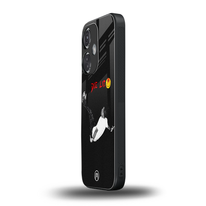 die lit back phone cover | glass case for oneplus nord ce 3
