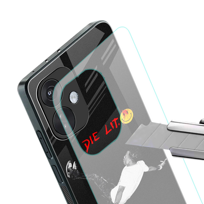 die lit back phone cover | glass case for oneplus nord ce 3