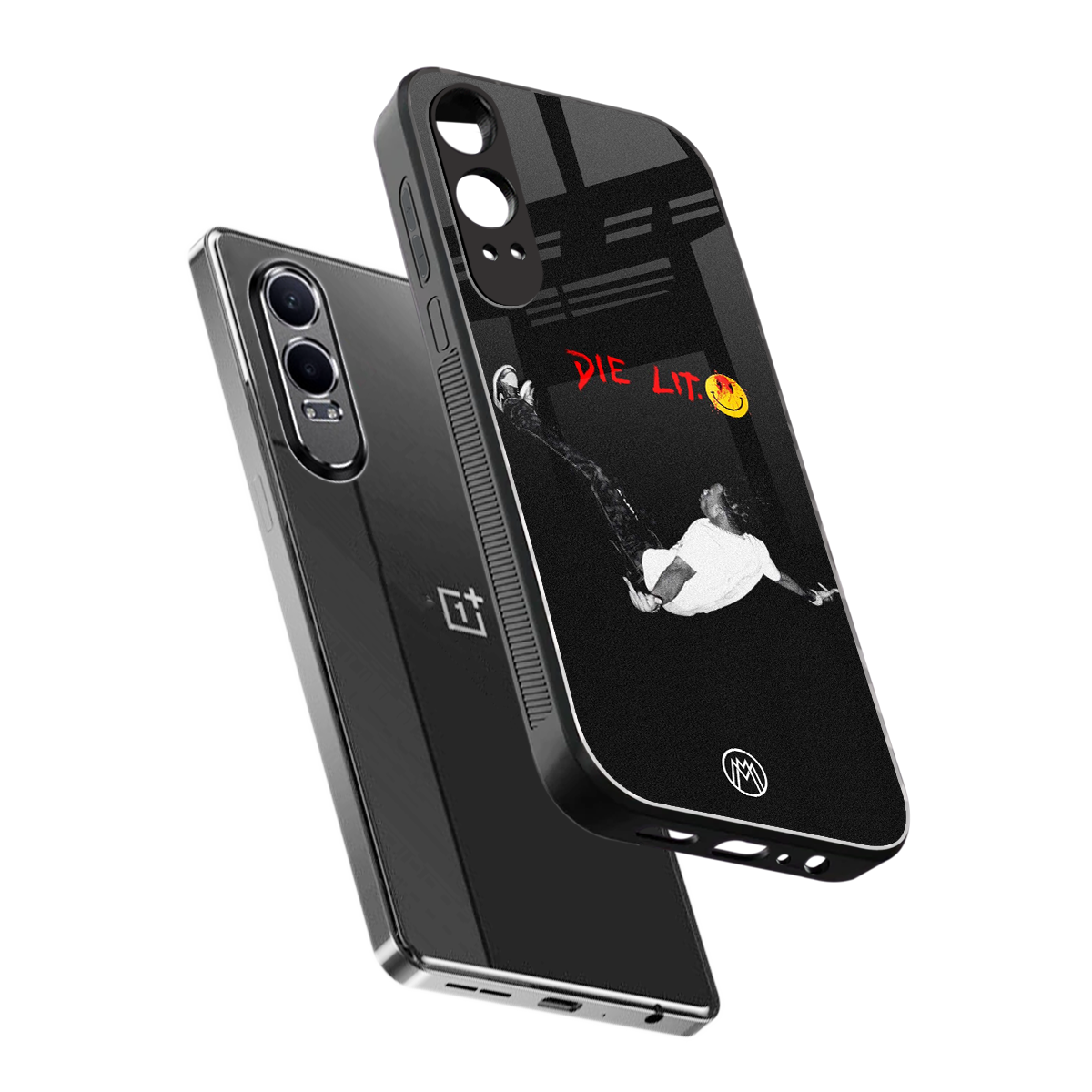 die lit back phone cover | glass case for oneplus nord ce 4 lite