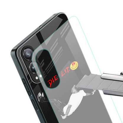 die lit back phone cover | glass case for oneplus nord ce 4 lite