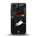 die lit back phone cover | glass case for oneplus nord ce 4