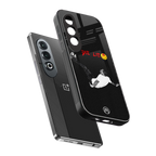 die lit back phone cover | glass case for oneplus nord ce 4