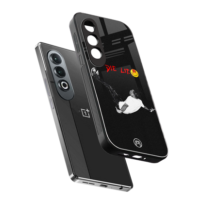 die lit back phone cover | glass case for oneplus nord ce 4