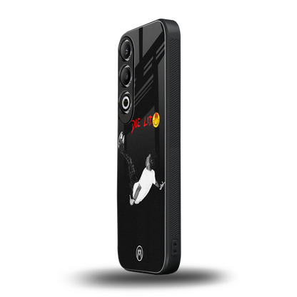 die lit back phone cover | glass case for oneplus nord ce 4
