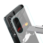 die lit back phone cover | glass case for oneplus nord ce 4