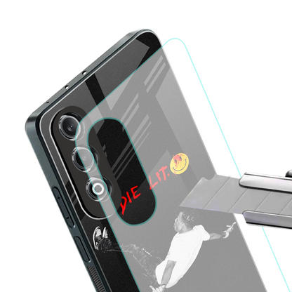 die lit back phone cover | glass case for oneplus nord ce 4