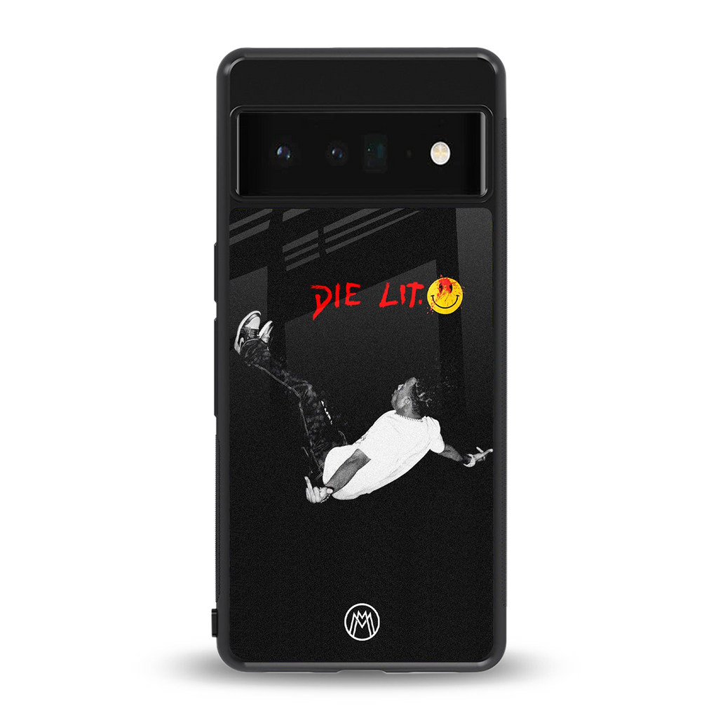 die lit back phone cover | glass case for google pixel 6 pro