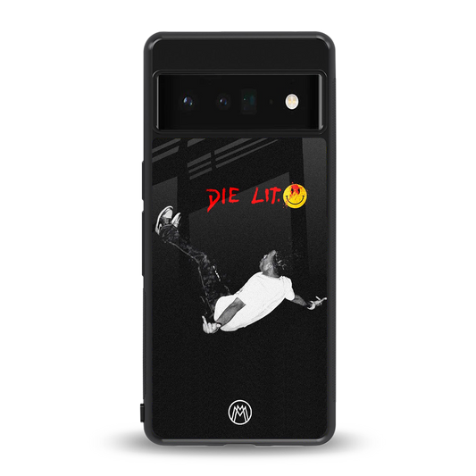 die lit back phone cover | glass case for google pixel 6 pro