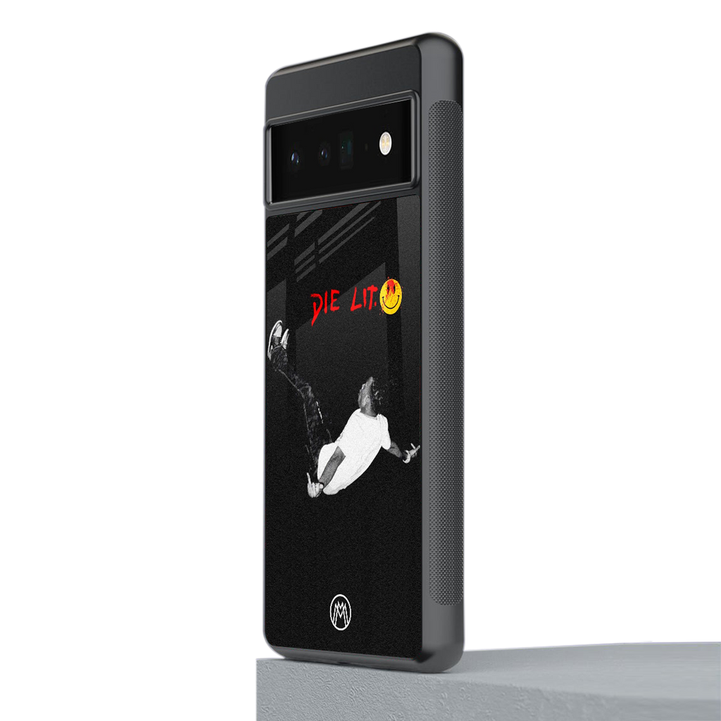 die lit back phone cover | glass case for google pixel 6 pro