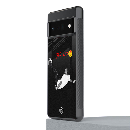 die lit back phone cover | glass case for google pixel 6 pro