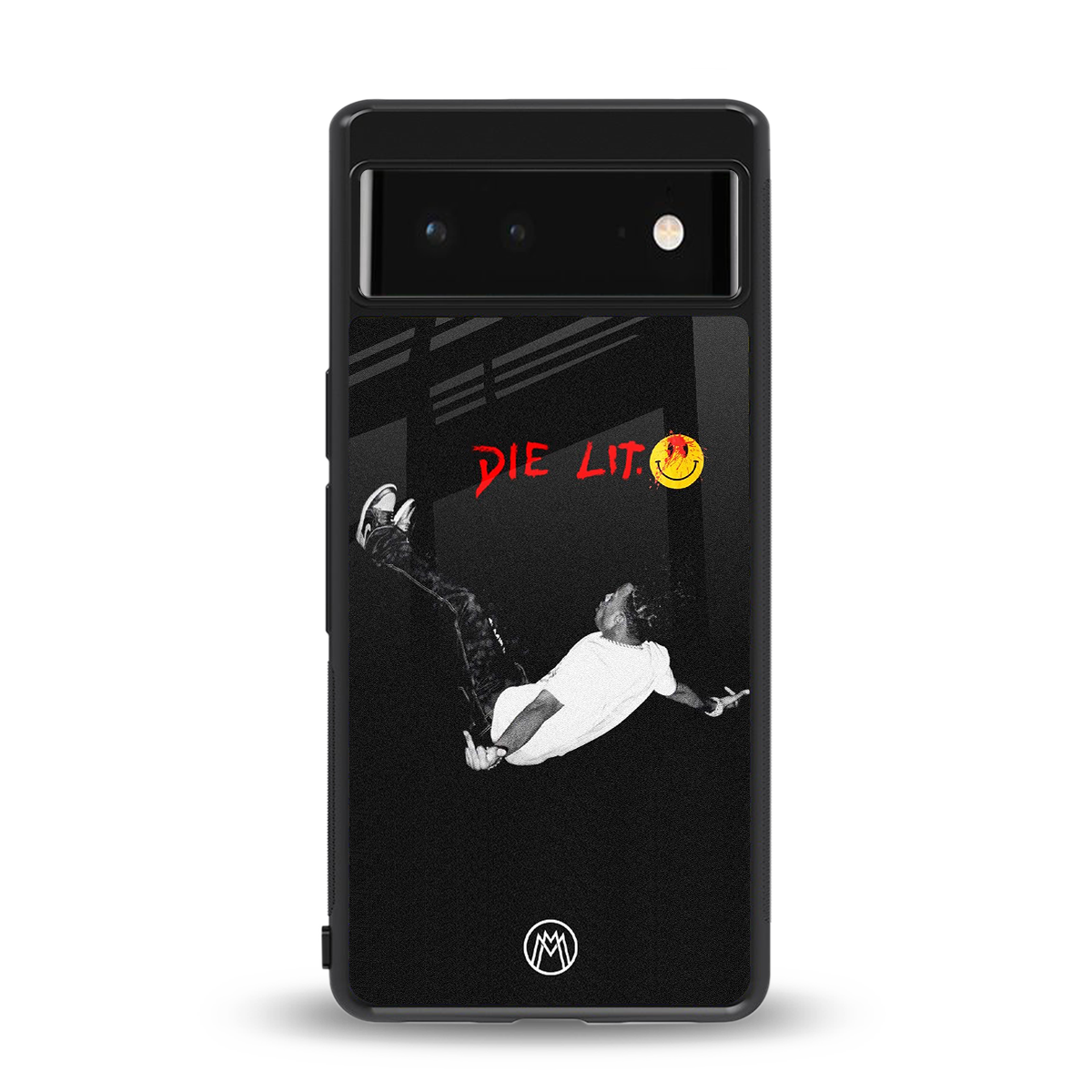 die lit back phone cover | glass case for google pixel 6