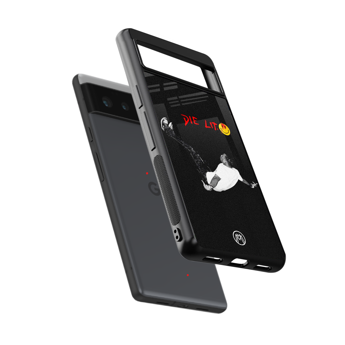 die lit back phone cover | glass case for google pixel 6