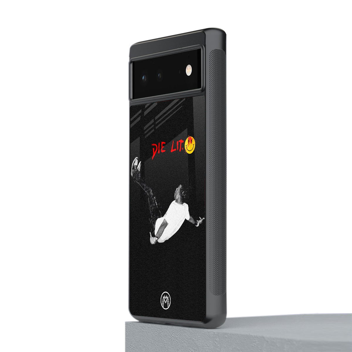 die lit back phone cover | glass case for google pixel 6