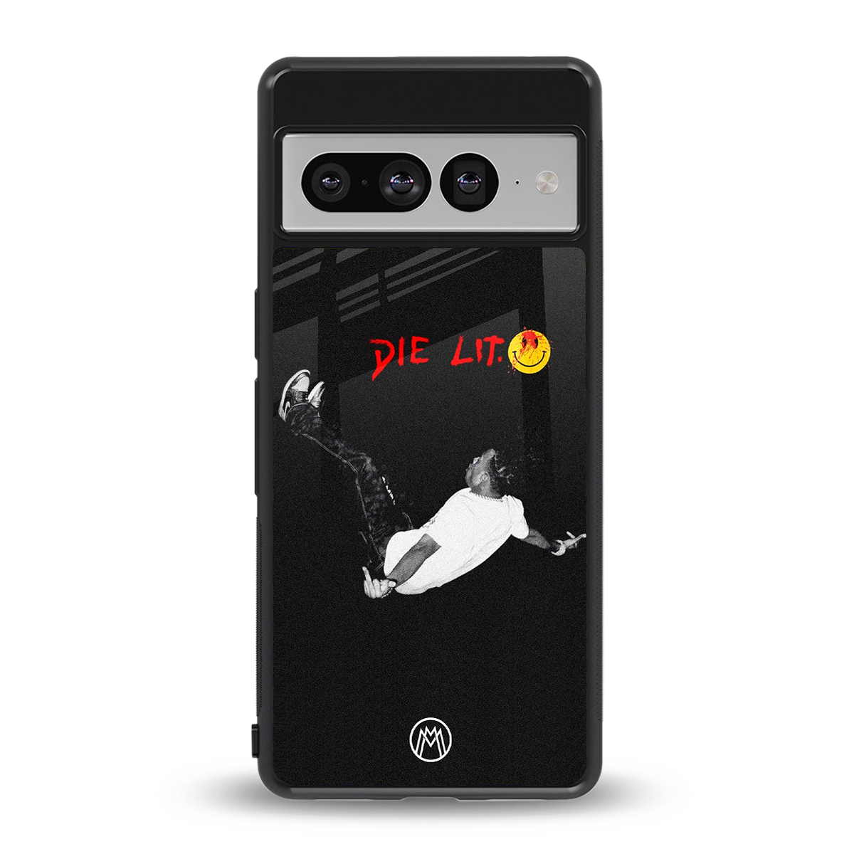 die lit back phone cover | glass case for google pixel 7 pro