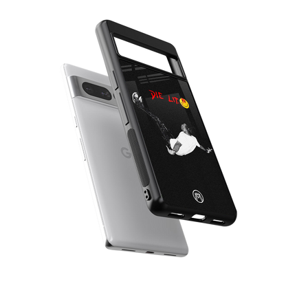 die lit back phone cover | glass case for google pixel 7 pro