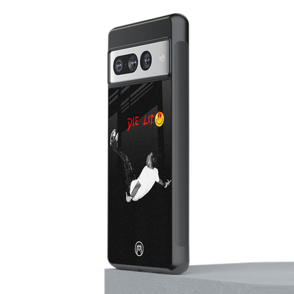 die lit back phone cover | glass case for google pixel 7 pro