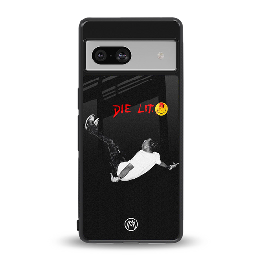 die lit back phone cover | glass case for Google Pixel 7A