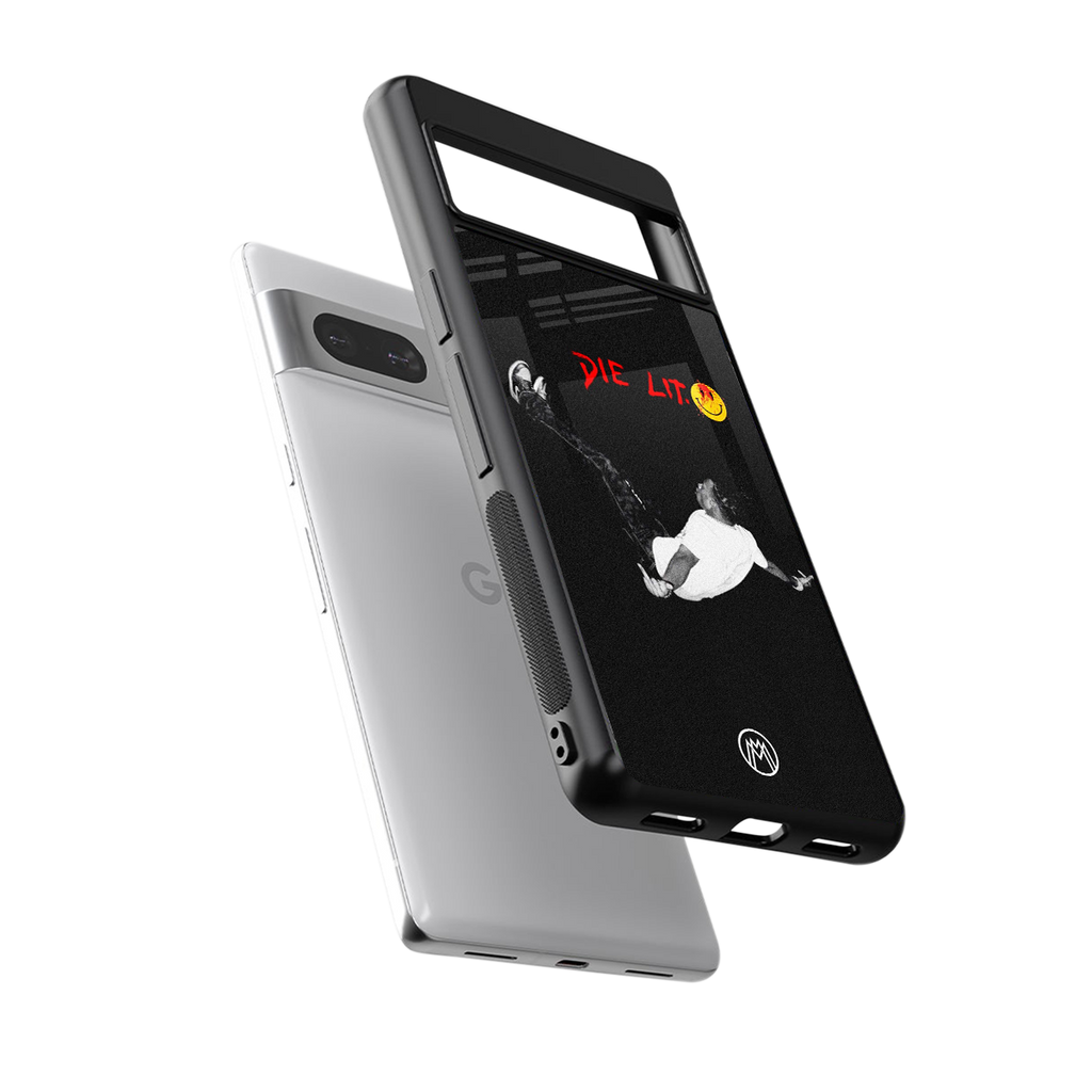 die lit back phone cover | glass case for Google Pixel 7