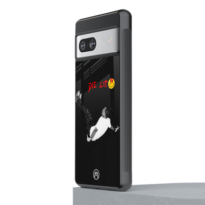 die lit back phone cover | glass case for Google Pixel 7