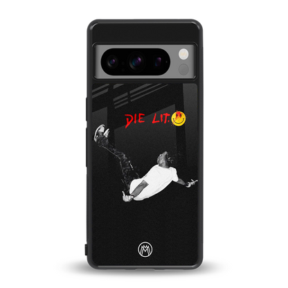 die lit back phone cover | glass case for google pixel 8 pro