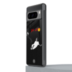 die lit back phone cover | glass case for google pixel 8 pro