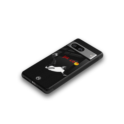 die lit back phone cover | glass case for Google Pixel 8