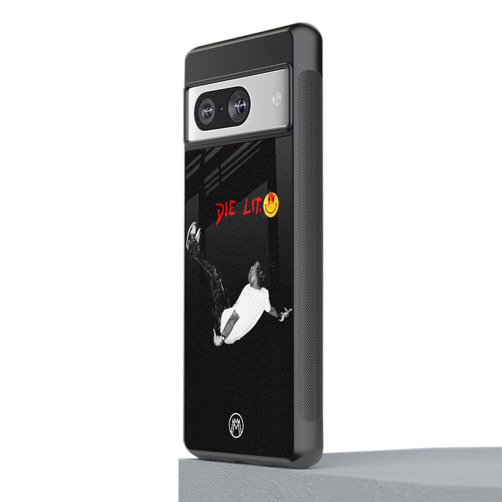 die lit back phone cover | glass case for Google Pixel 8