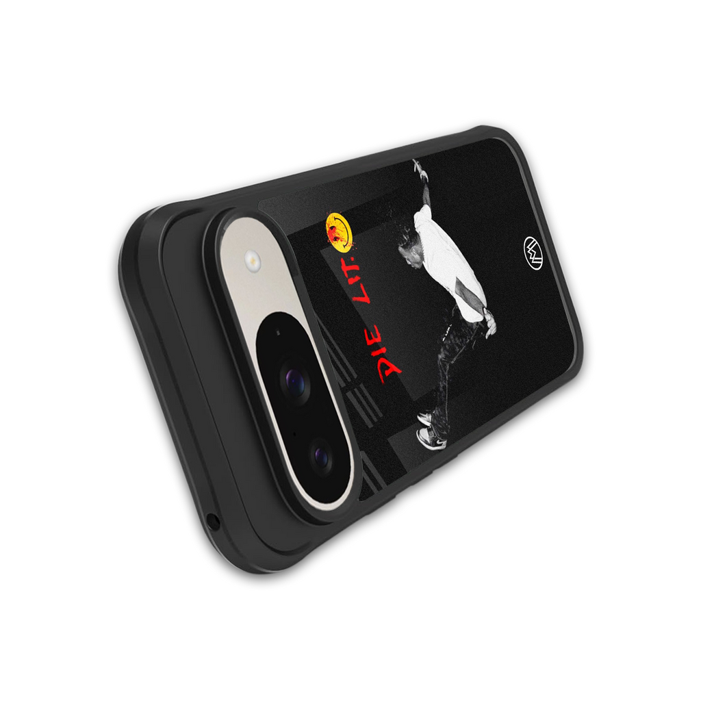 die lit back phone cover | glass case for google pixel 9