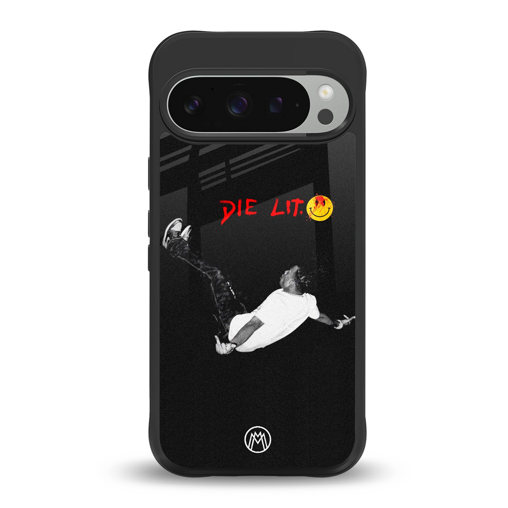 die lit back phone cover | glass case for google pixel 9 pro