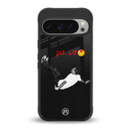 die lit back phone cover | glass case for google pixel 9 pro xl