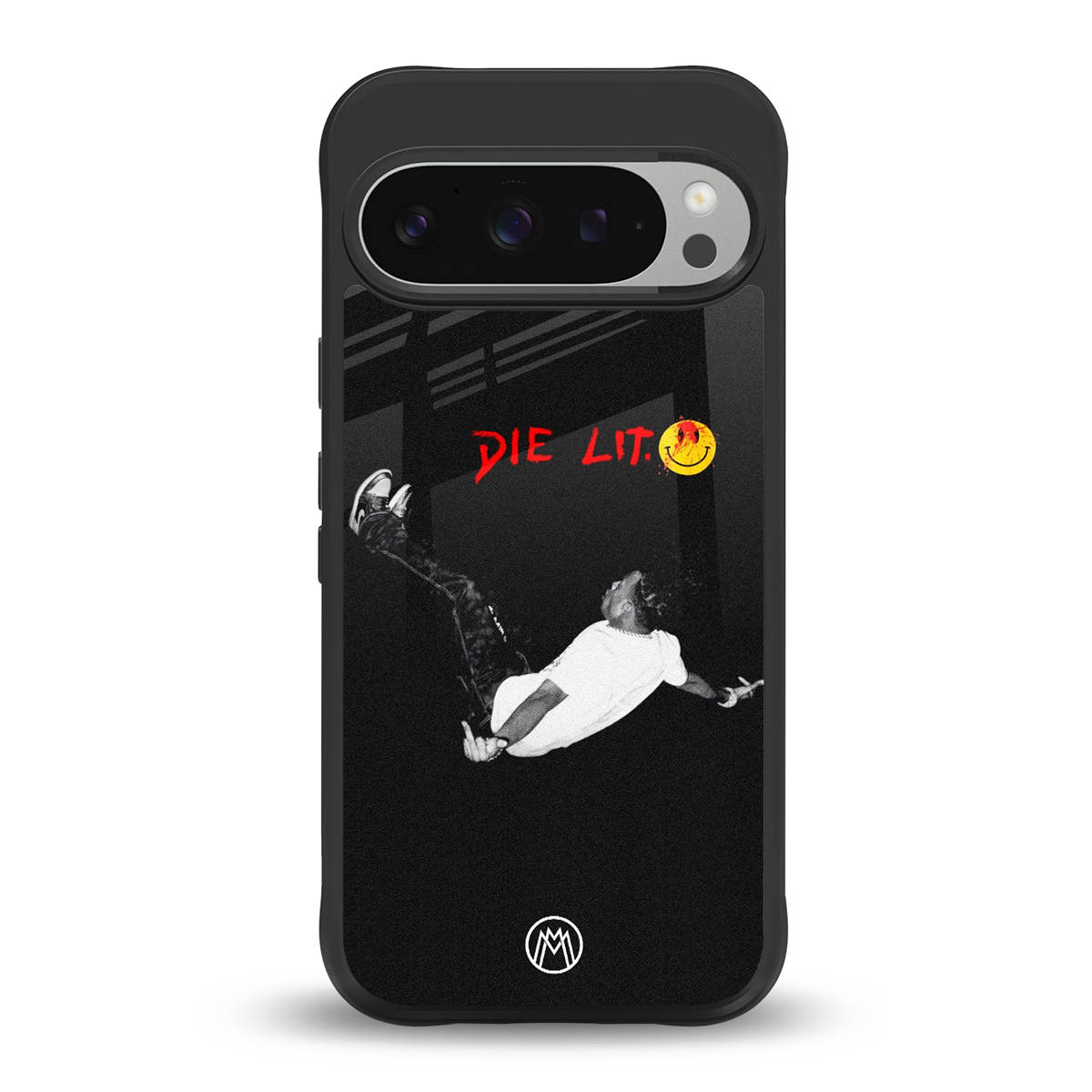 die lit back phone cover | glass case for google pixel 9 pro xl