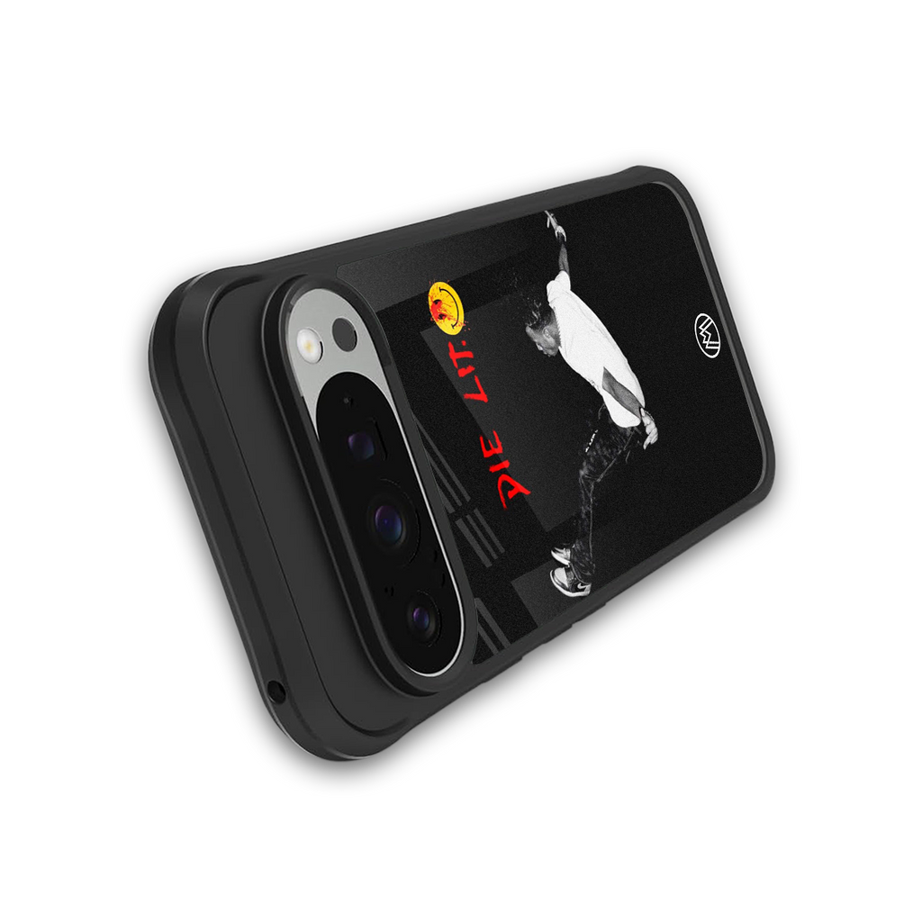 die lit back phone cover | glass case for google pixel 9 pro xl