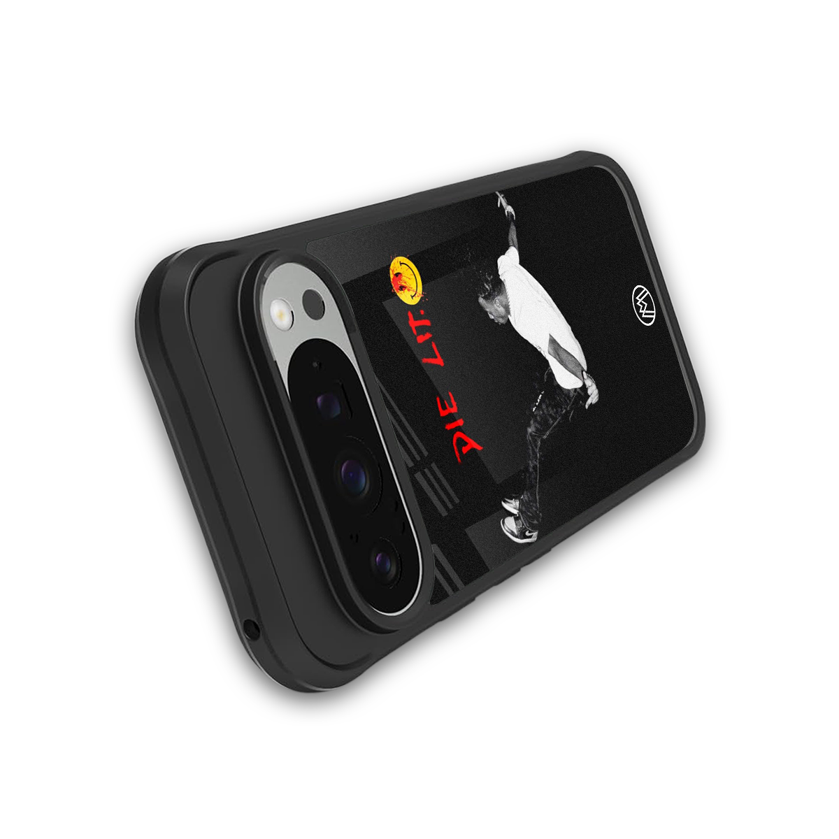 die lit back phone cover | glass case for google pixel 9 pro xl