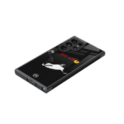 die lit back phone cover | glass case for samsung galaxy s23 ultra