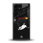die lit back phone cover | glass case for samsung galaxy s25 ultra