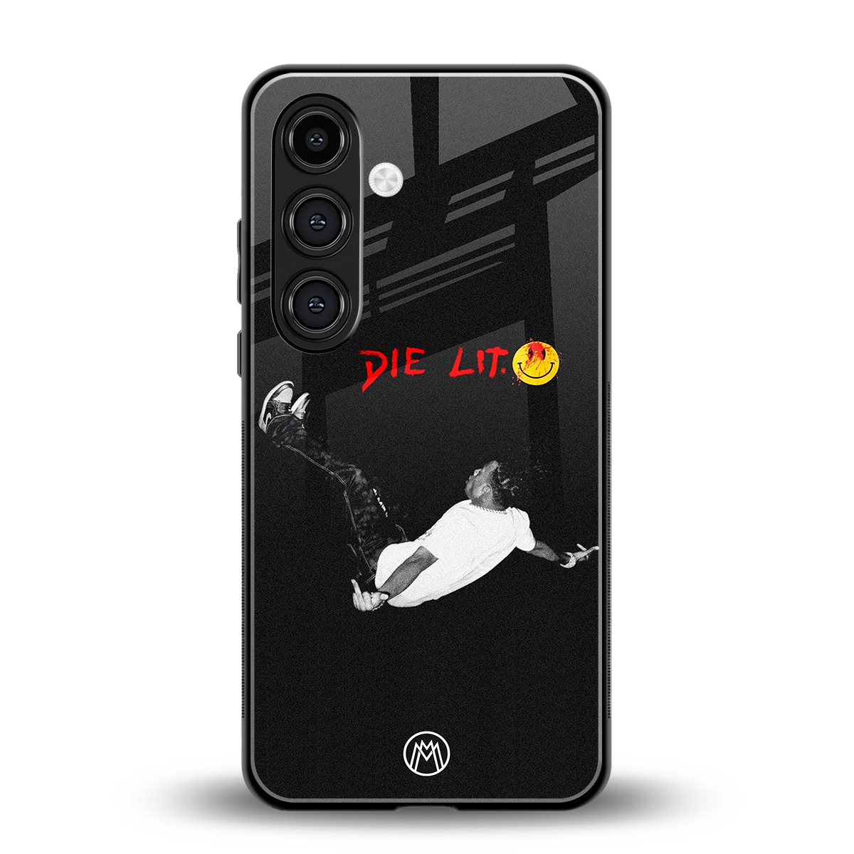 die lit back phone cover | glass case for samsung galaxy s23