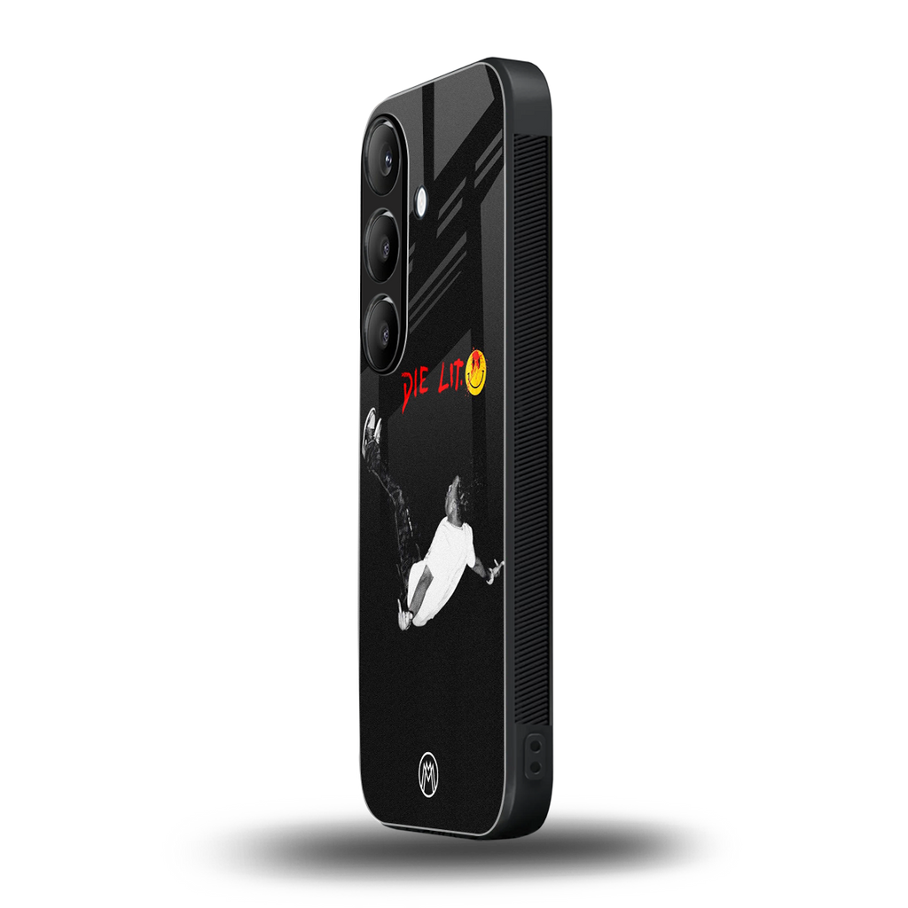 die lit back phone cover | glass case for samsung galaxy s23