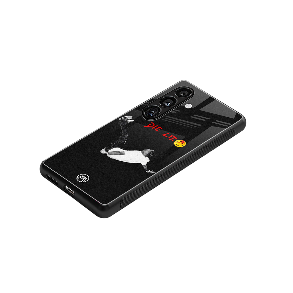 die lit back phone cover | glass case for samsung galaxy s24