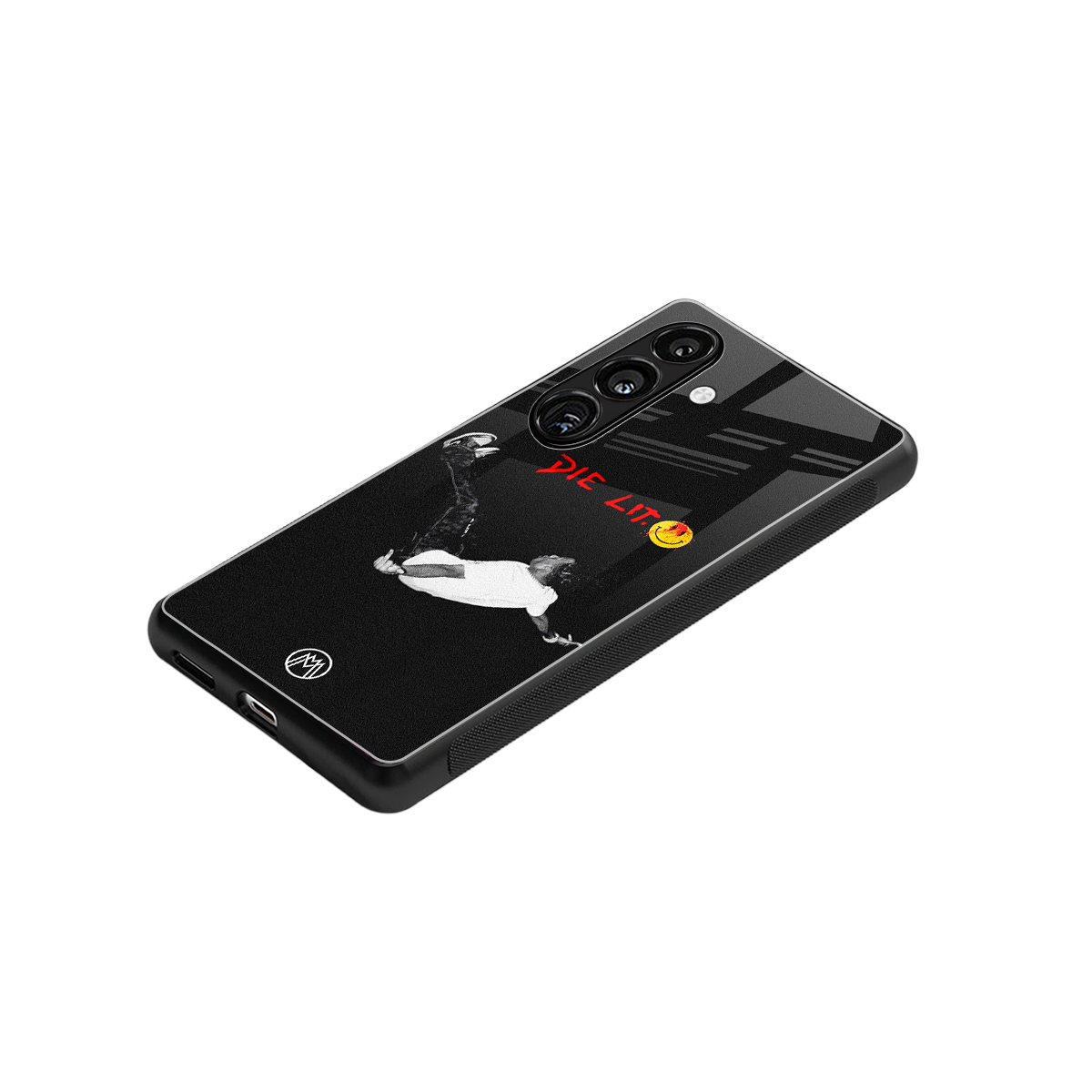 die lit back phone cover | glass case for samsung galaxy s23