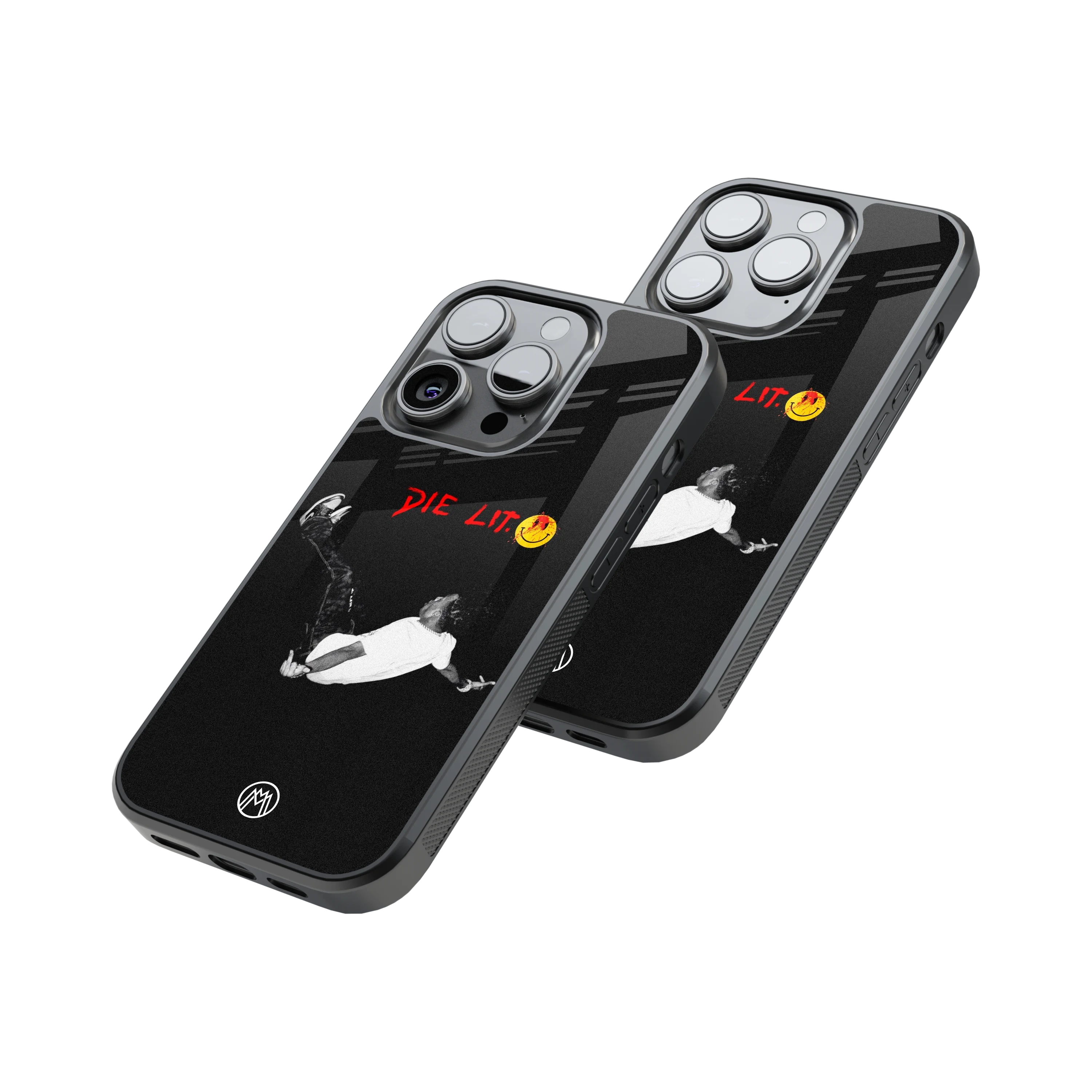 Protective Glass Back Phone Case Compatible with iPhone, Samsung, OnePlus, Pixel & More