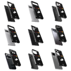 Durable Glass Back Mobile Case for iPhone, Samsung, OnePlus, Google Pixel, Redmi, Vivo, Oppo