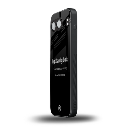 dig bick back phone cover | glass case for oneplus nord 4