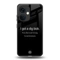 dig bick back phone cover | glass case for oneplus nord ce 3
