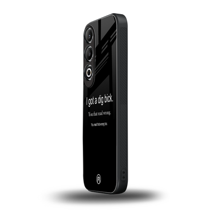 dig bick back phone cover | glass case for oneplus nord ce 4
