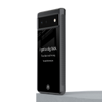 dig bick back phone cover | glass case for Google Pixel 6A
