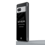 dig bick back phone cover | glass case for Google Pixel 7