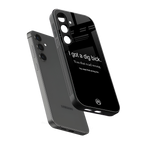 dig bick back phone cover | glass case for samsung galaxy s25