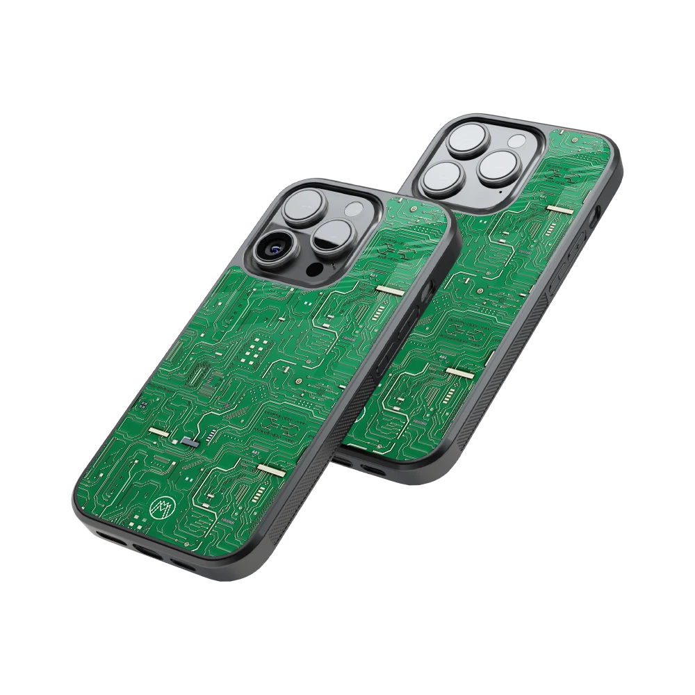 Protective Glass Back Phone Case Compatible with iPhone, Samsung, OnePlus, Pixel & More