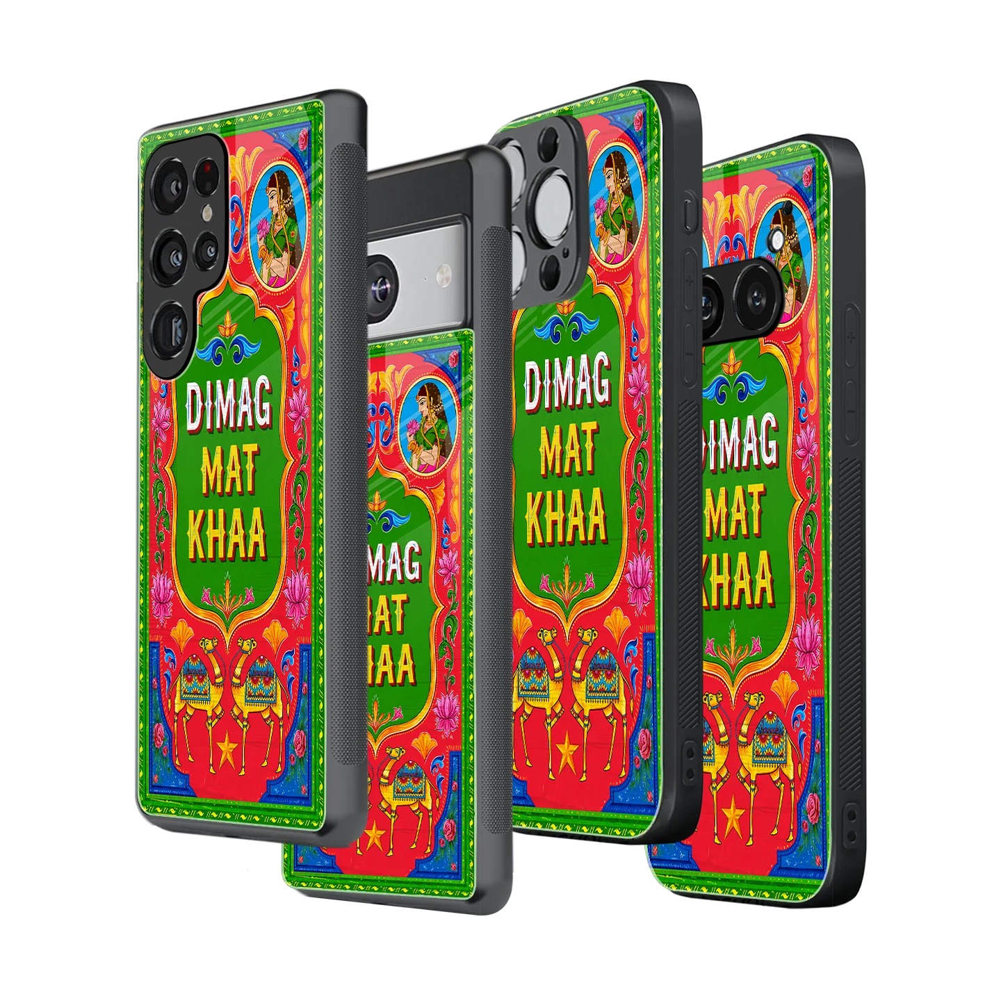 Stylish Glass Back Case for All Smartphones iPhone, Samsung, OnePlus, Pixel, Redmi, Oppo, Vivo, Motorola
